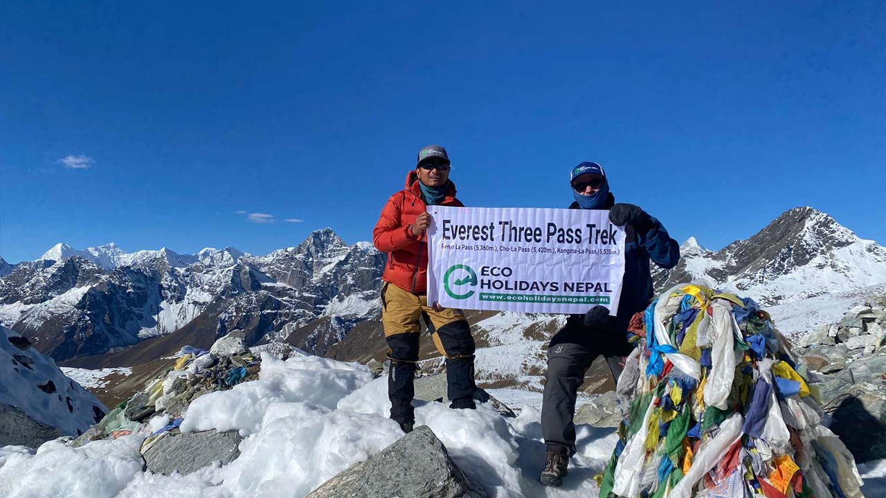 Three Passes Trek Difficulty