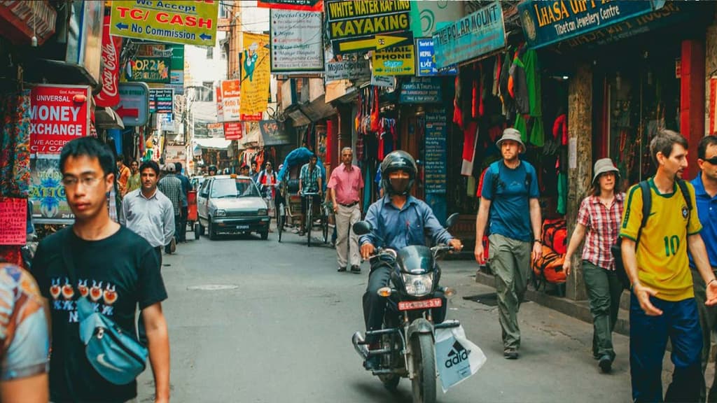 Female Guide in Kathmandu