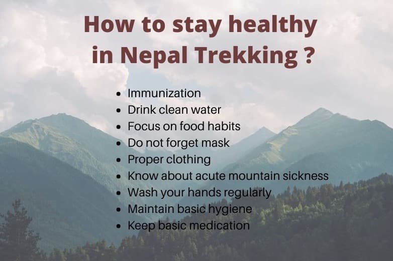 How to Stay Healthy during Nepal Trekking ?