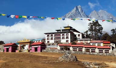 Tengboche Monastery Khumbu Valley Nepal Himalayas
