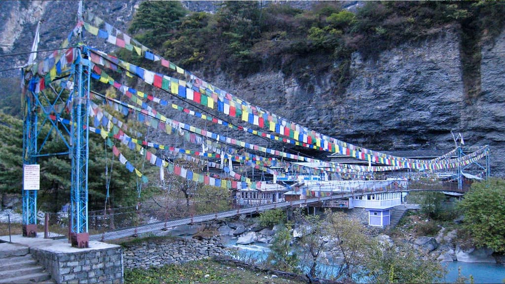 Chame Bridge Annapurna Circuit