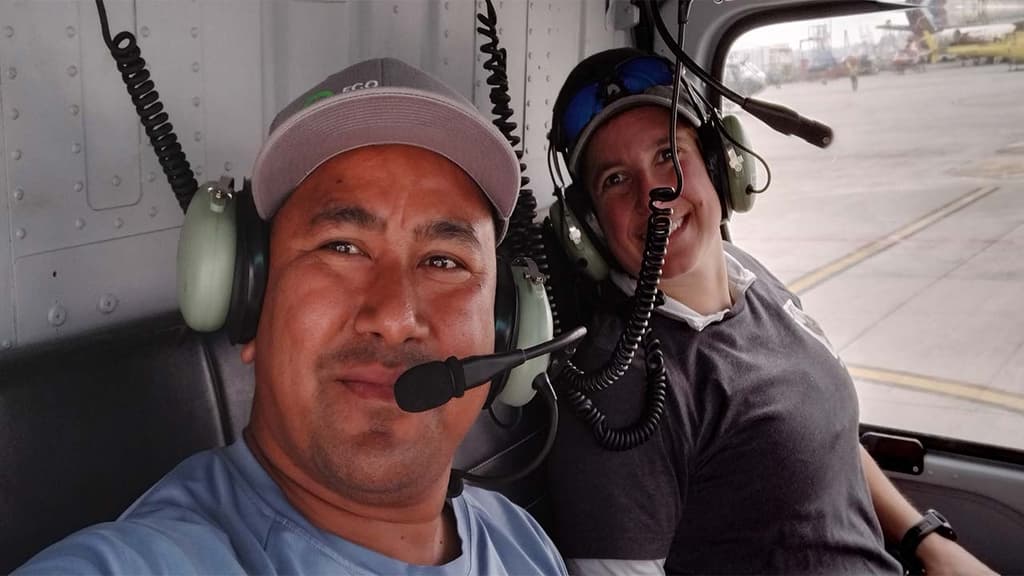 Everest Helicopter Return