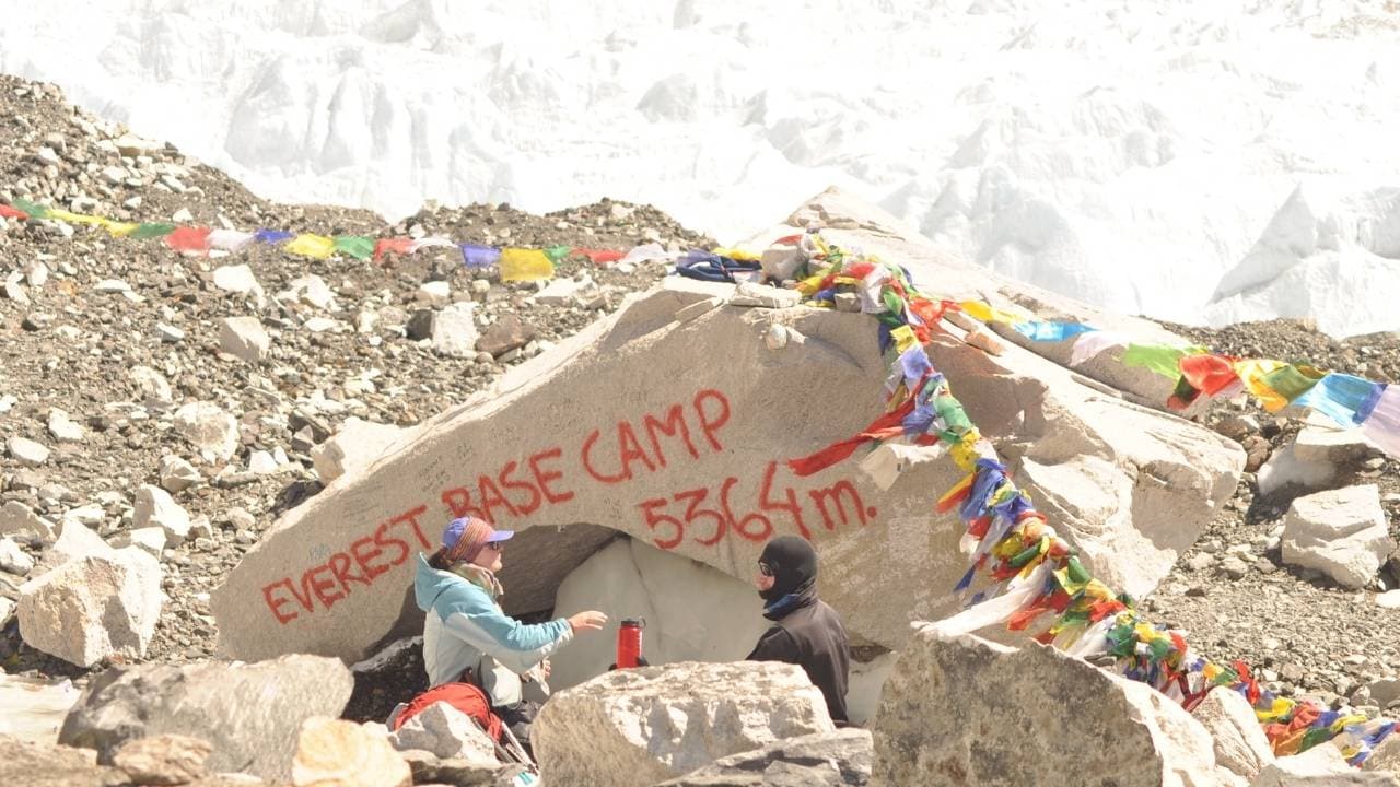 EBC Gokyo Cho La Pass Helicopter Return