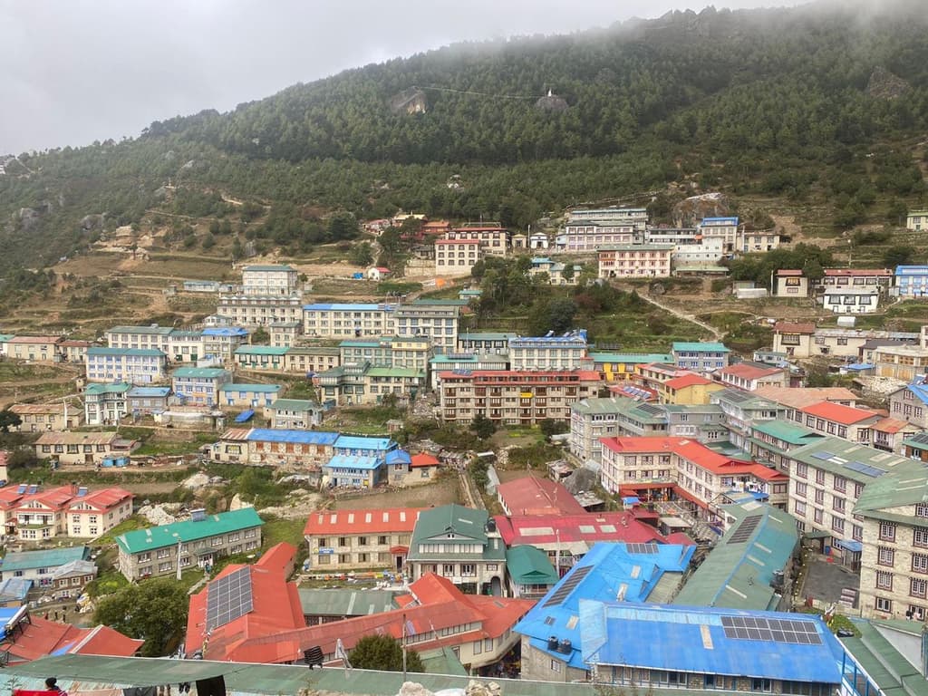 namche way to ebc
