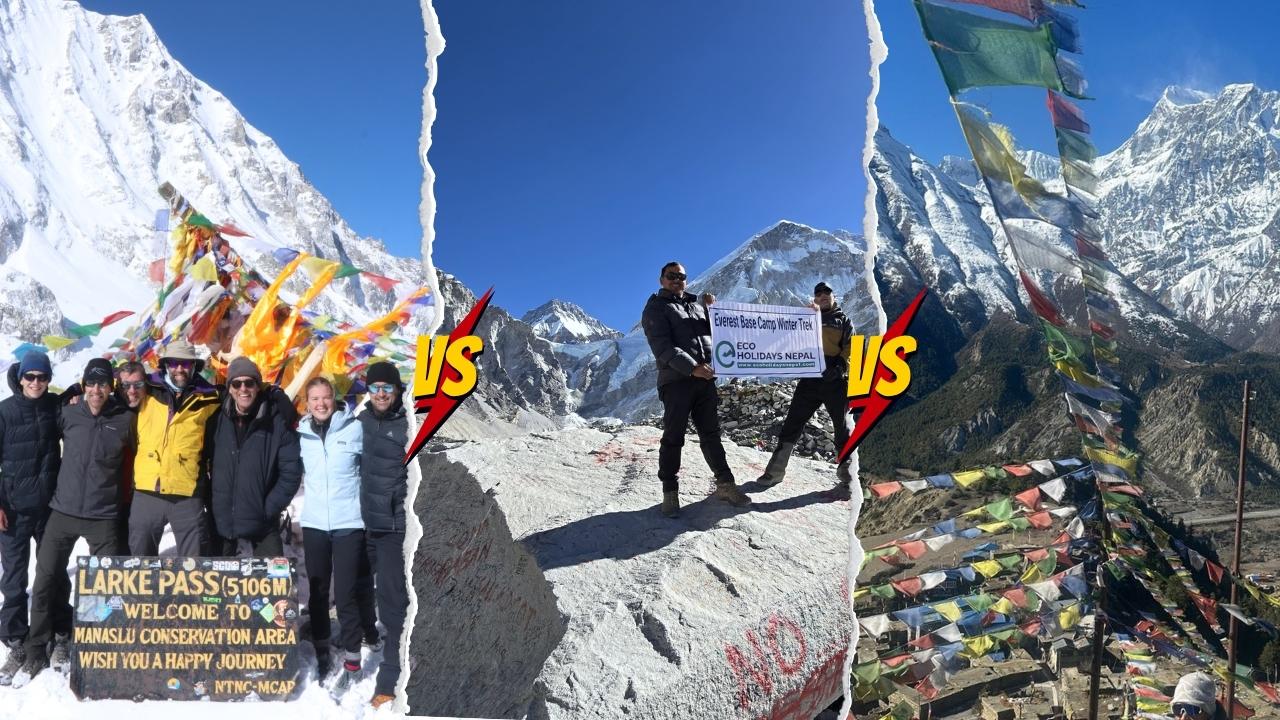 How Remote is Manaslu Compared to EBC and Annapurna?