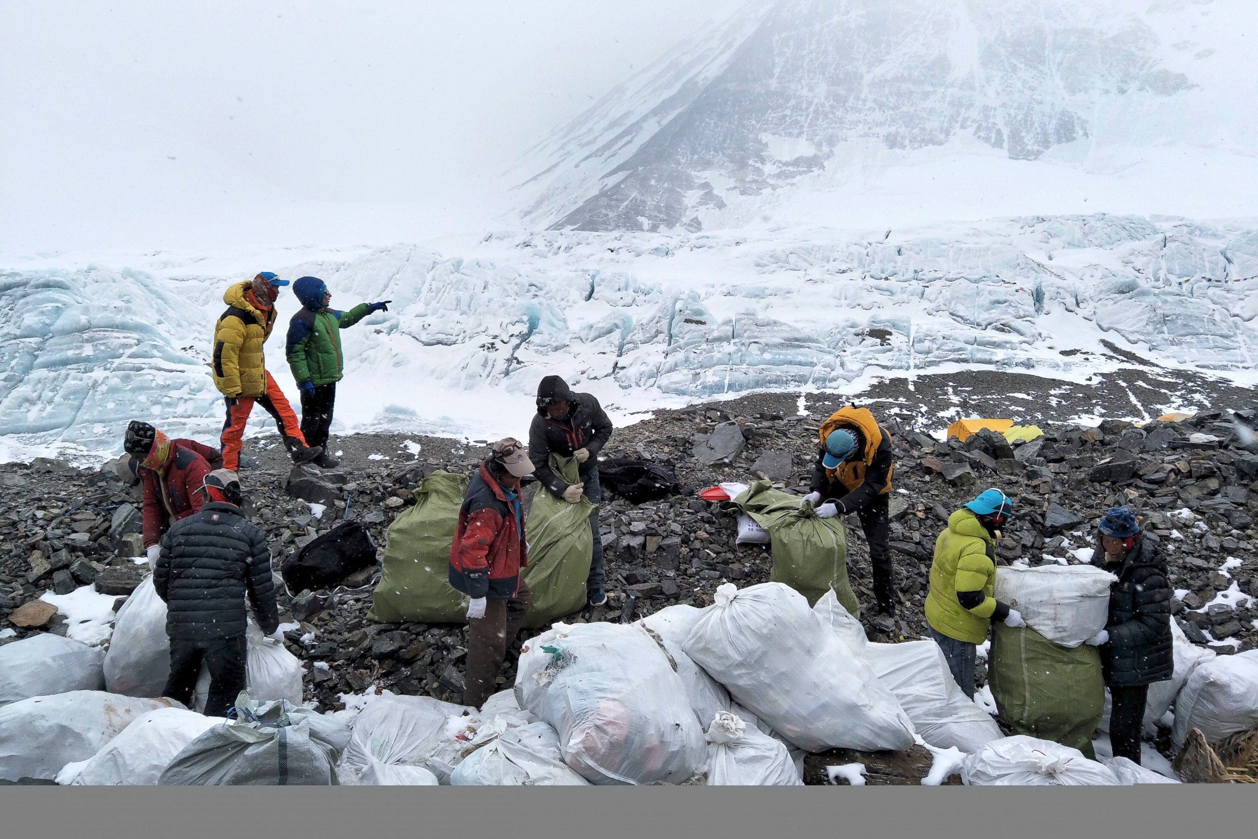 Who Cleans Mount Everest's Garbage?