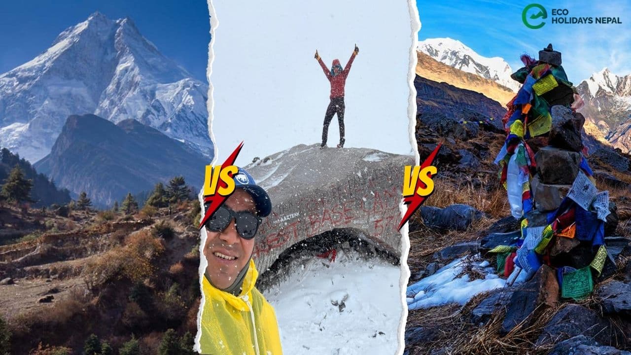 why Manaslu Circuit Trek is less crowded